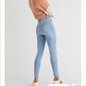 Free People High-Rise semi-stretch Jeans